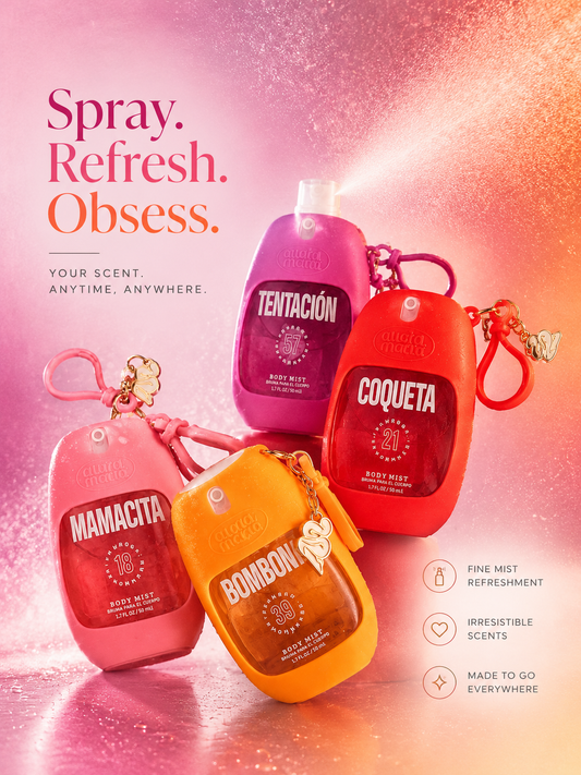 Mamacita,Coqueta, tentacion,BonBon,Body Mist $5.00 EACH
