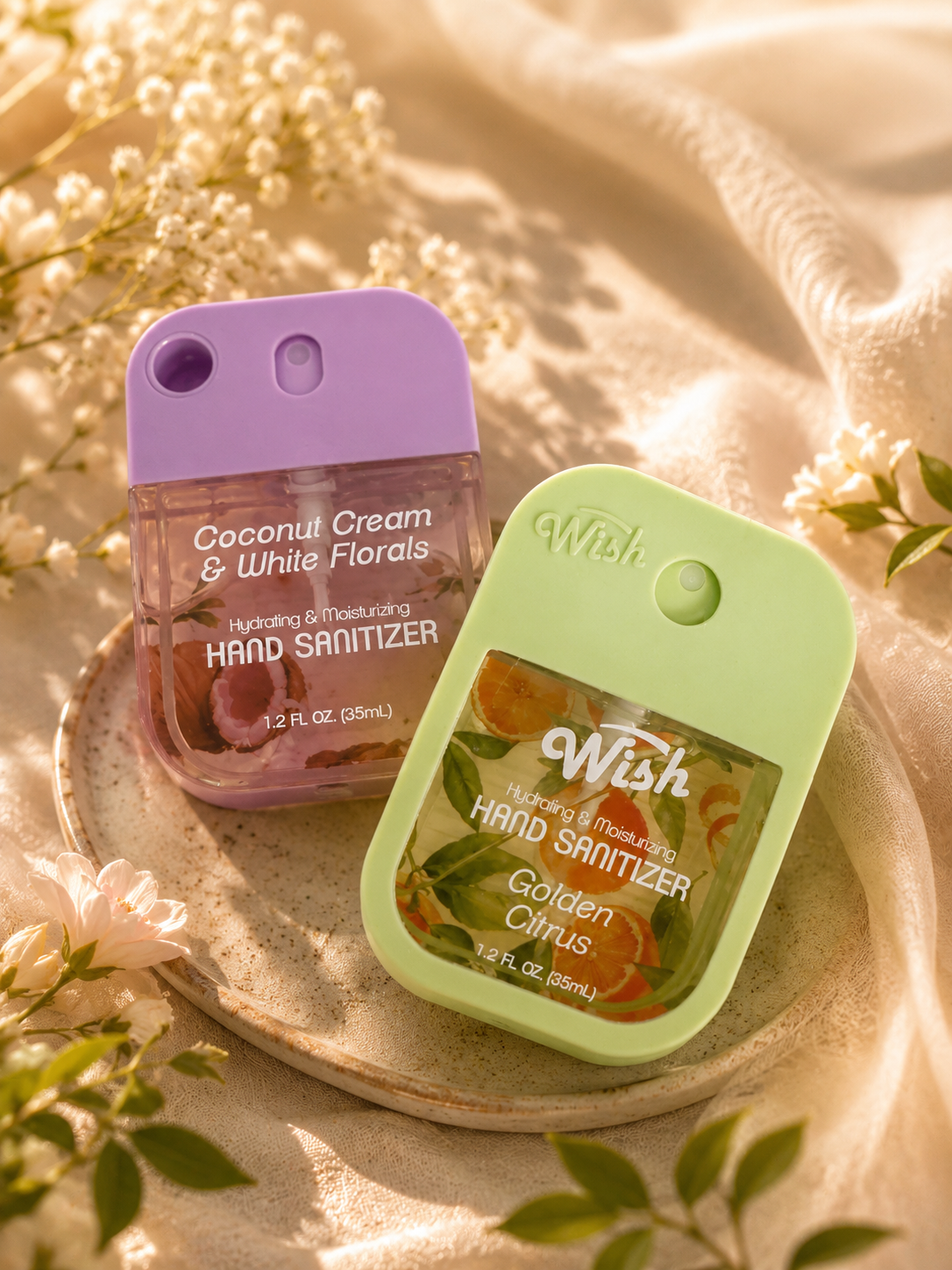Hydrating&moisturizing Hand Sanitizer Golden Citrus