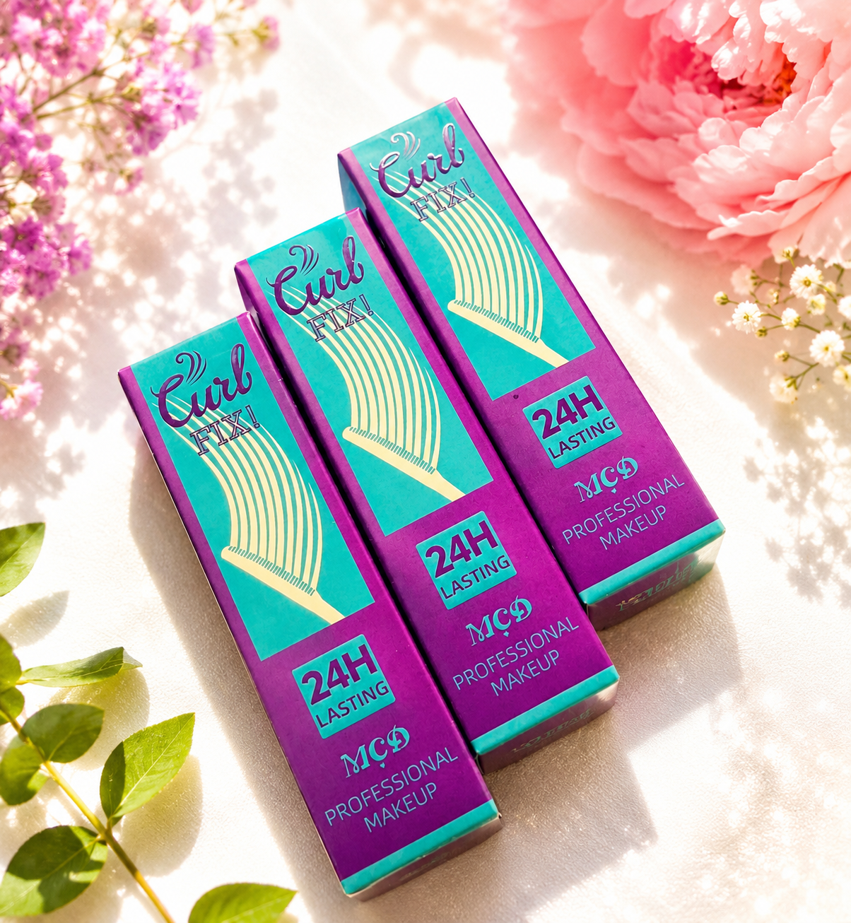 Tired of flyaways and curls that won’t stay in place? We’ve got you covered! 🙌
🌸 Curl Fix 24 Hour Lasting! 🌸 3pcs Colorful Mascara, Blue, Purple, Green Ink Mascara eyeliner, Deepen And Highlight The Effect Of Eye Makeup, Make The Eyes More Natural.