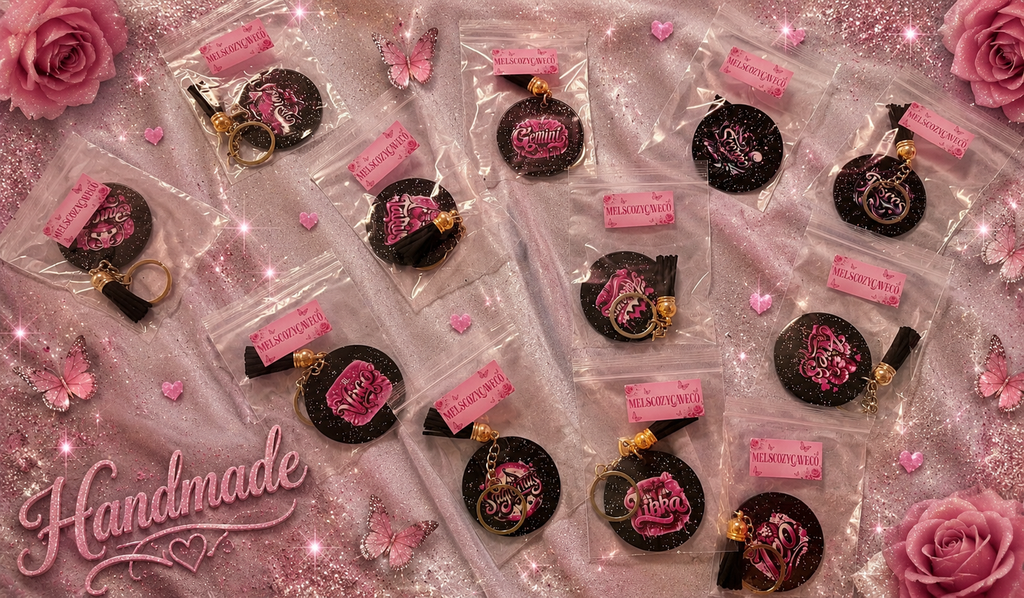 The perfect little gift for yourself or someone special!
🌙 Which zodiac sign are you? ♈♉♊♋♌♍♎♏♐♑♒♓
#HandmadeWithLove #ZodiacGifts #SmallBusiness #CustomKeychains